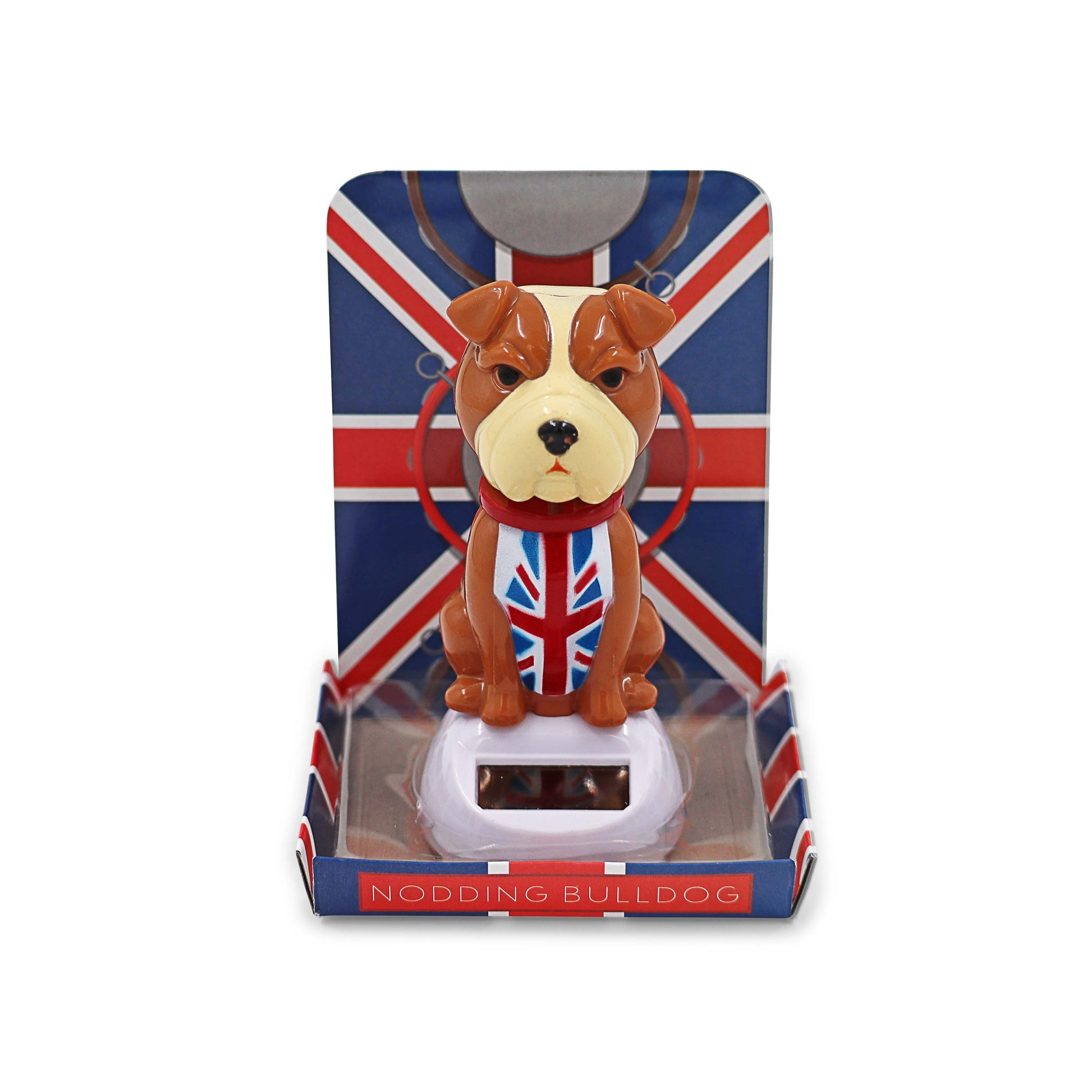 British Bulldog Solar Powered Bobblehead