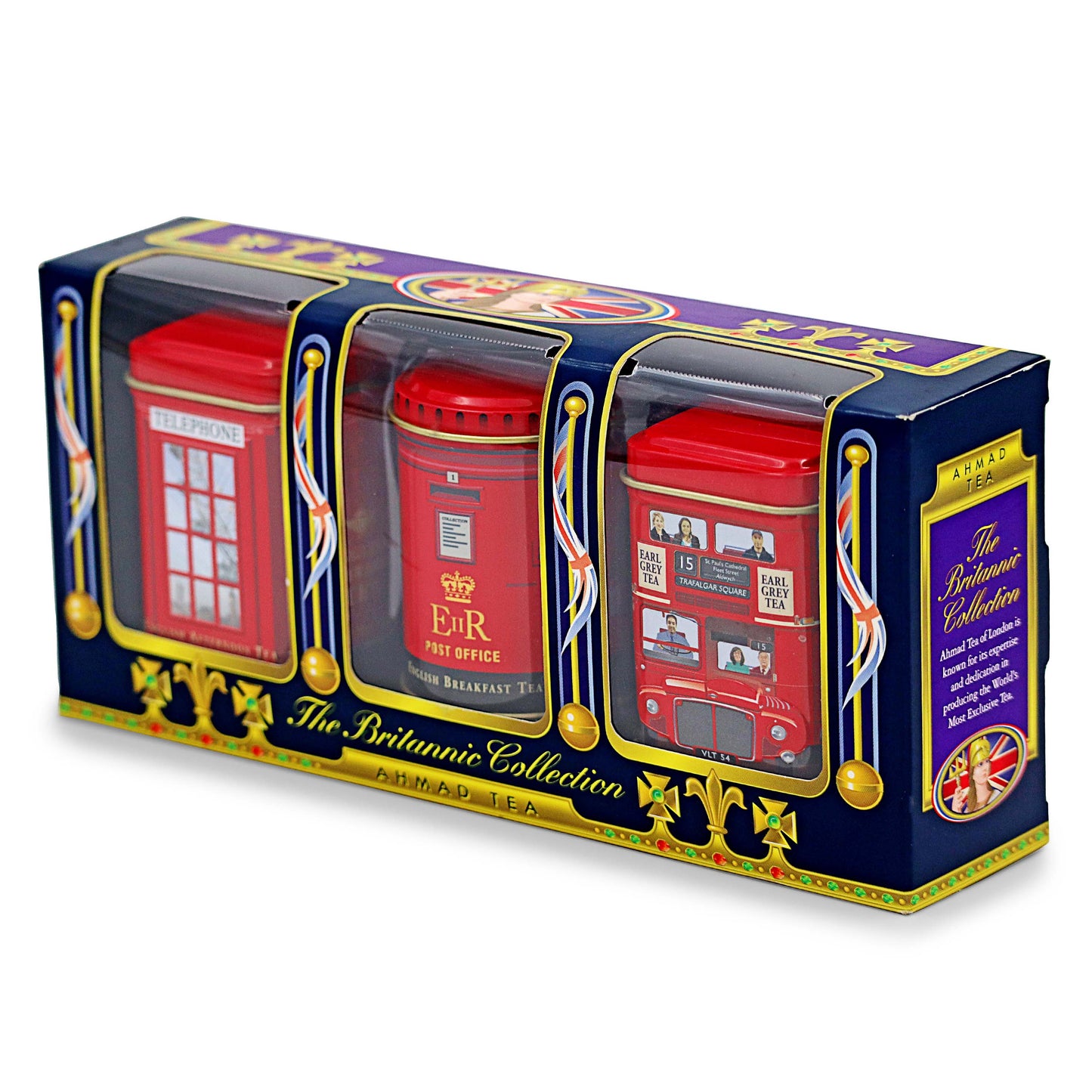 Britannic Collection Mini Tea Caddies