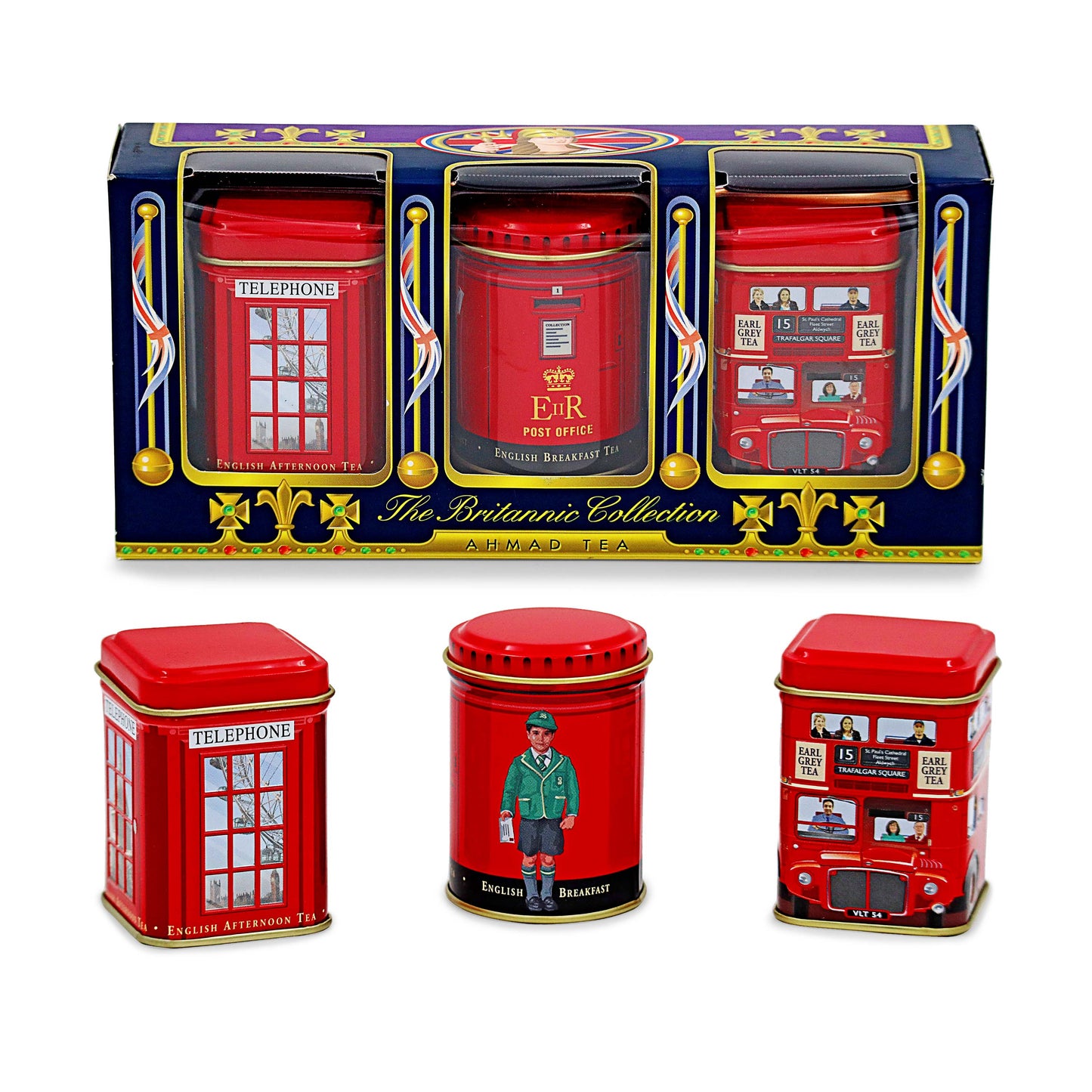Britannic Collection Mini Tea Caddies