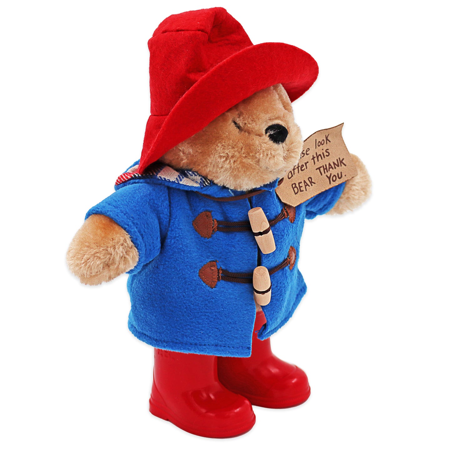 Classic Paddington Bear with Red Wellington Boots