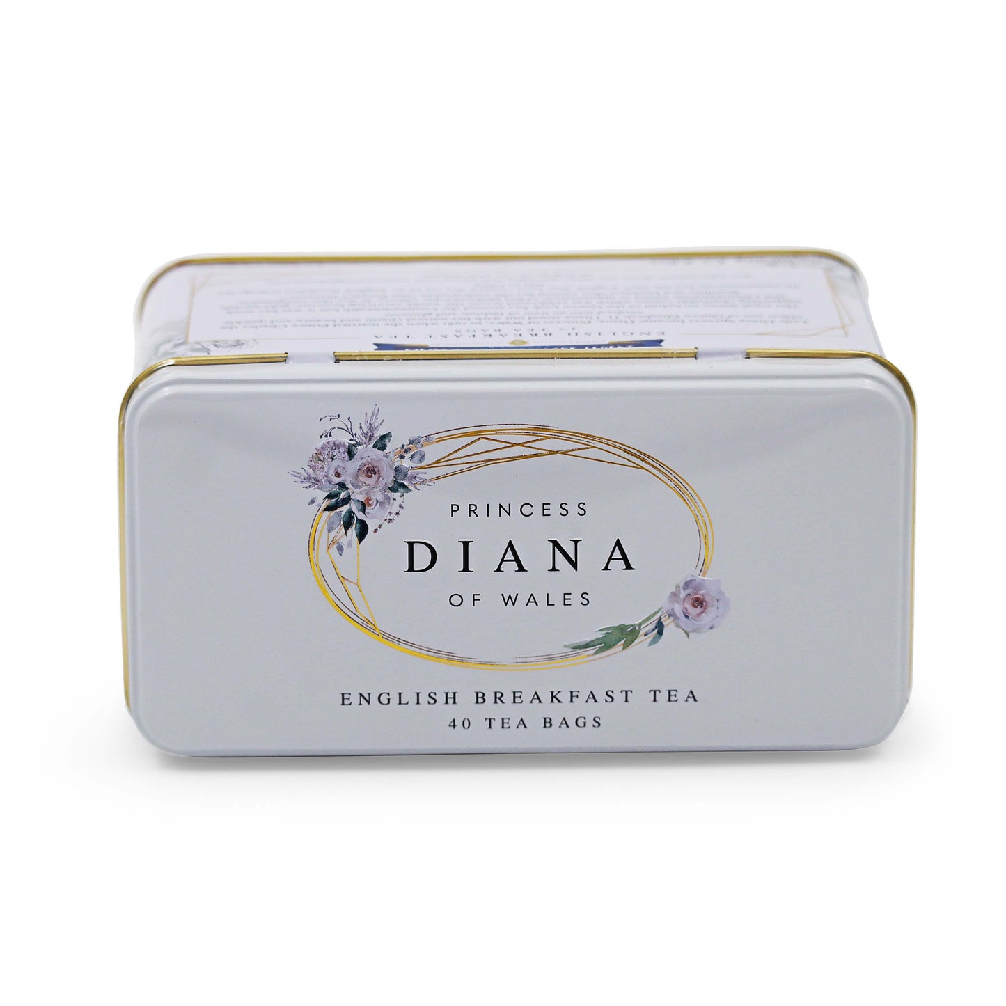 Diana, Princess Of Wales English Breakfast Teabags Tin