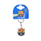 F.C. Barcelona Club Crest Keyring Keychain