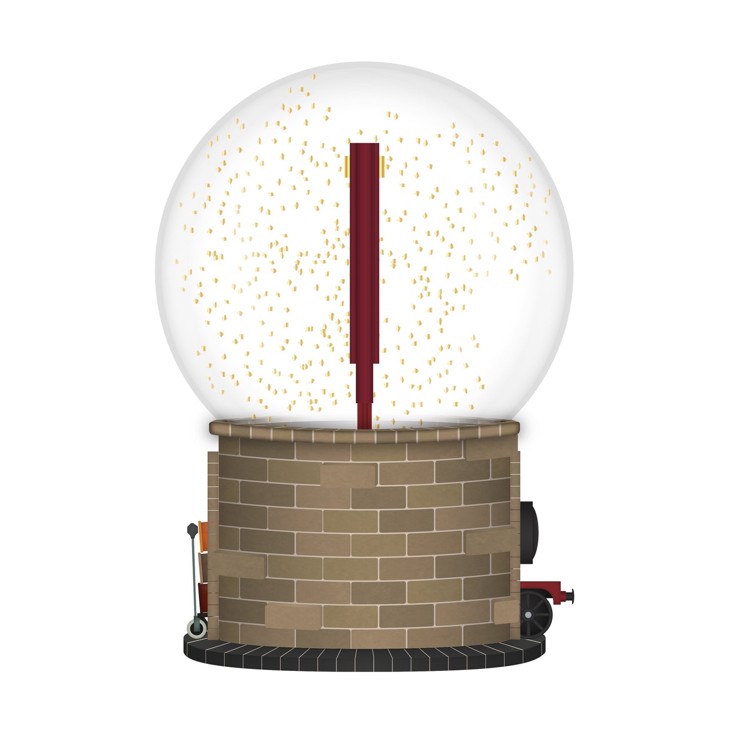 Harry Potter Snow Globe Platform 9 3/4 Christmas Gift