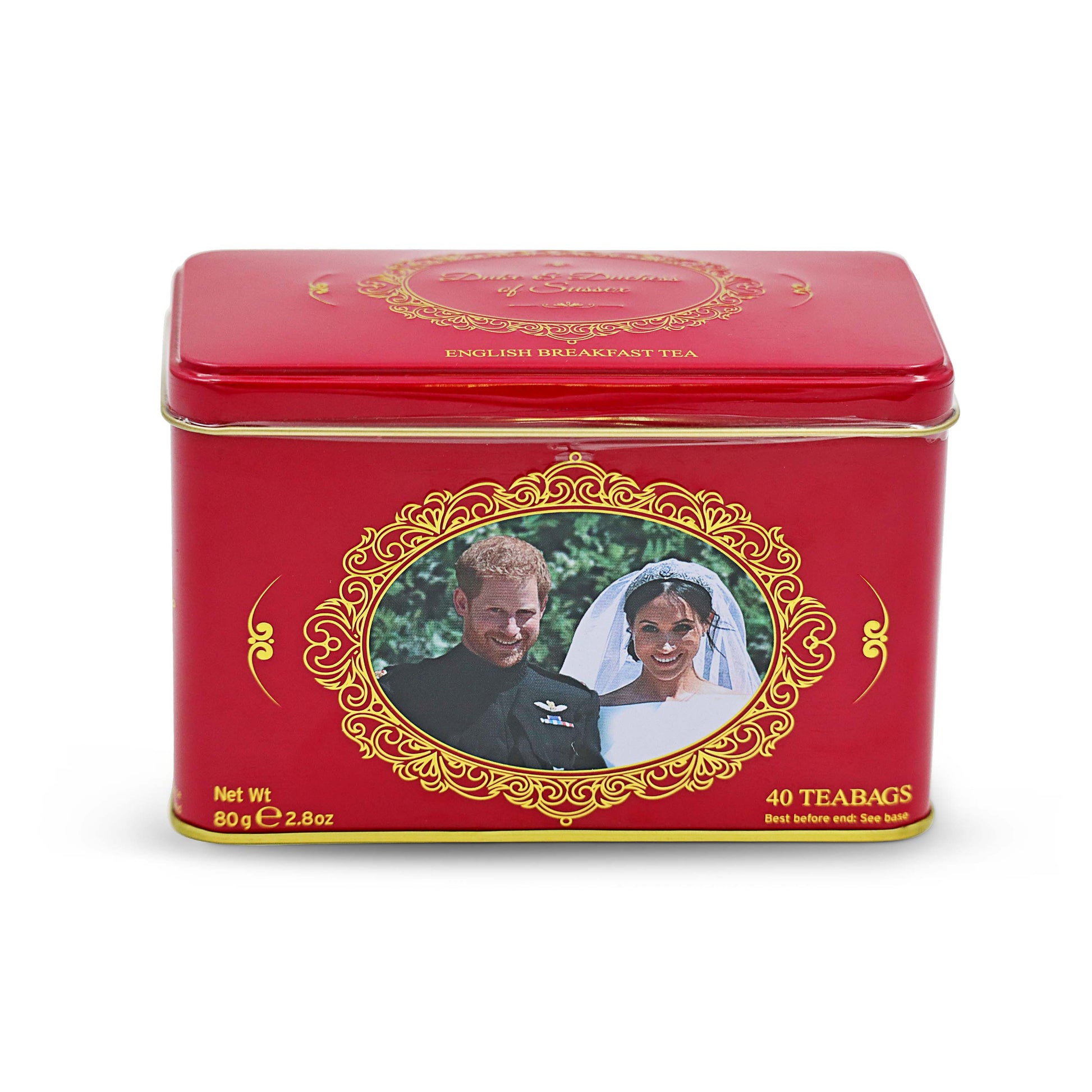Prince Harry & Meghan Markle Wedding Tea Caddy