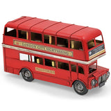 London Double Decker Bus Tin Ornament