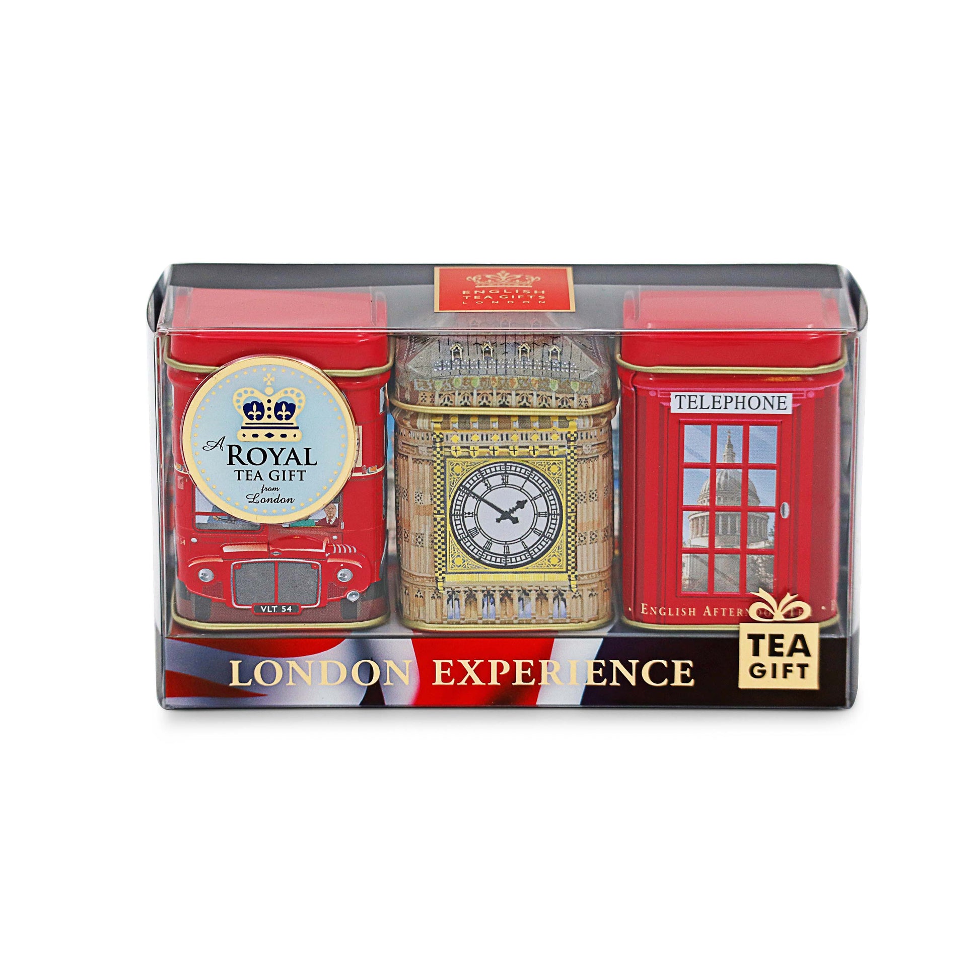 London Souvenir mini tea caddies