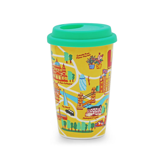 British London Souvenir Travel Mug