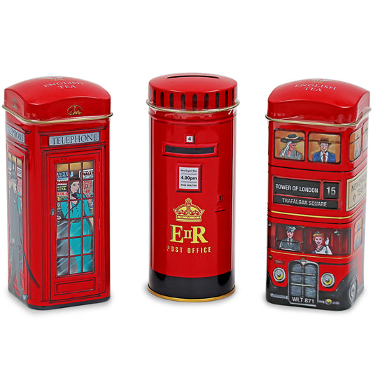 London Icons Tea Caddy Gift