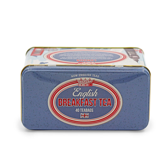 London souvenir english breakfast tea caddy