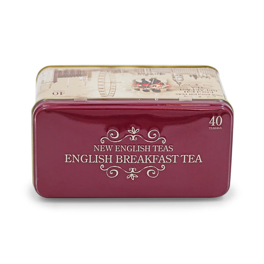 Vintage London Breakfast Tea Caddy