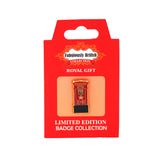 London souvenir red postbox enamel pin badge