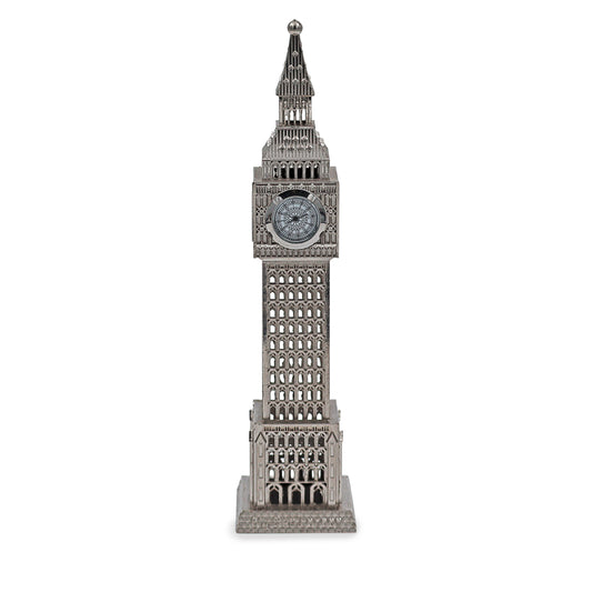 London souvenir silver metal Big Ben model