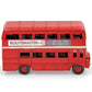London Red Bus Tin Ornament Gift 