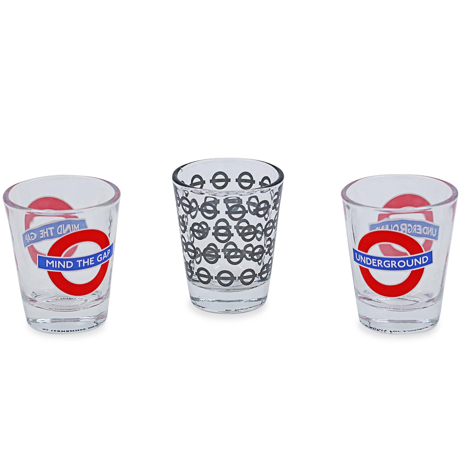 London Underground TfL shot glasses