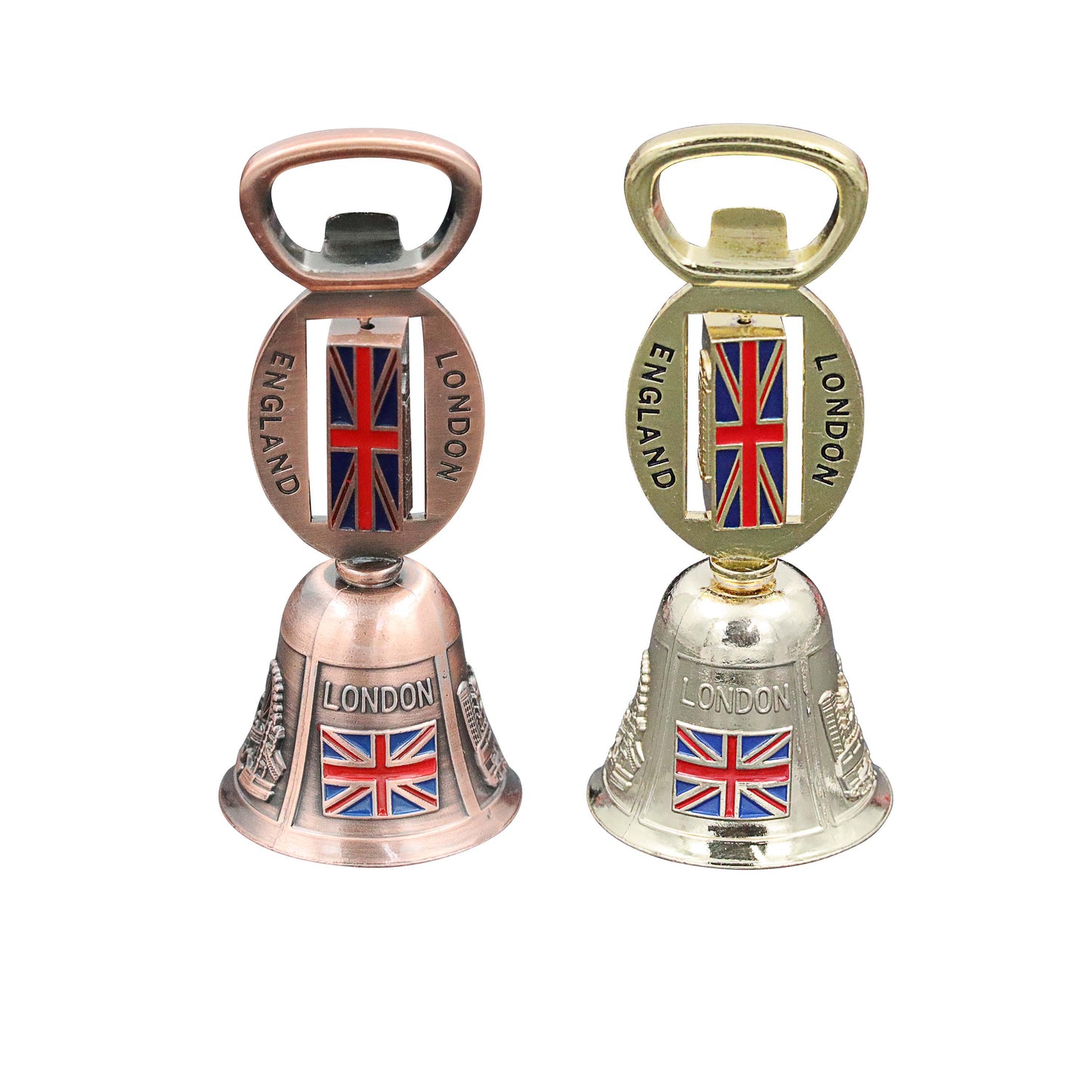 London souvenir dinner bells & bottle openers