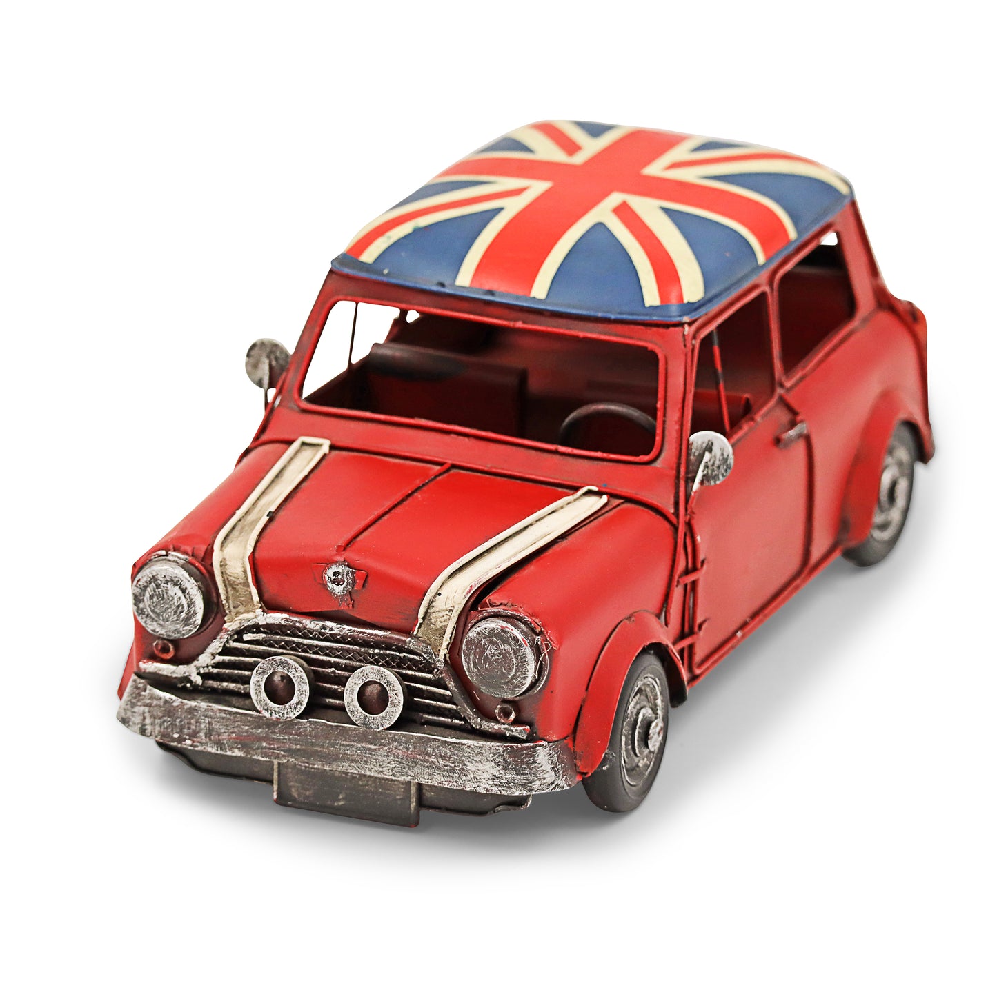 Large classic Mini Cooper vintage ornament 