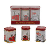 Vintage London Souvenir Tea Caddies