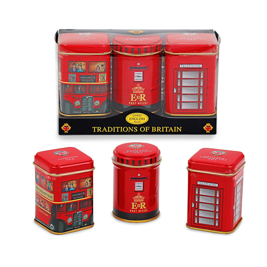 London Souvenir Tea Caddy Gift Set