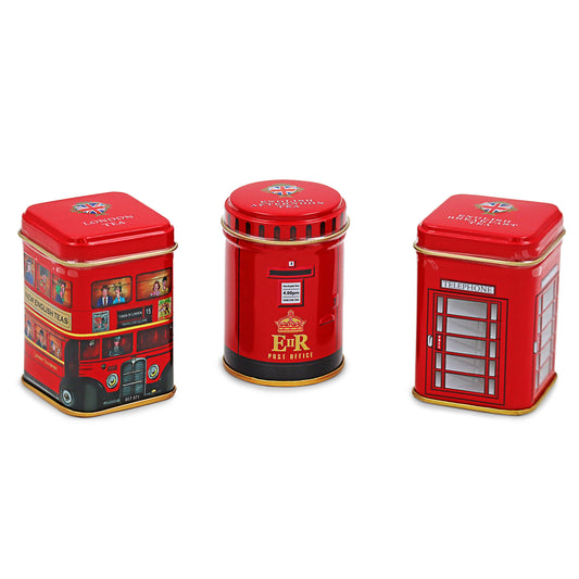 London Souvenir Tea Caddy Gift Set