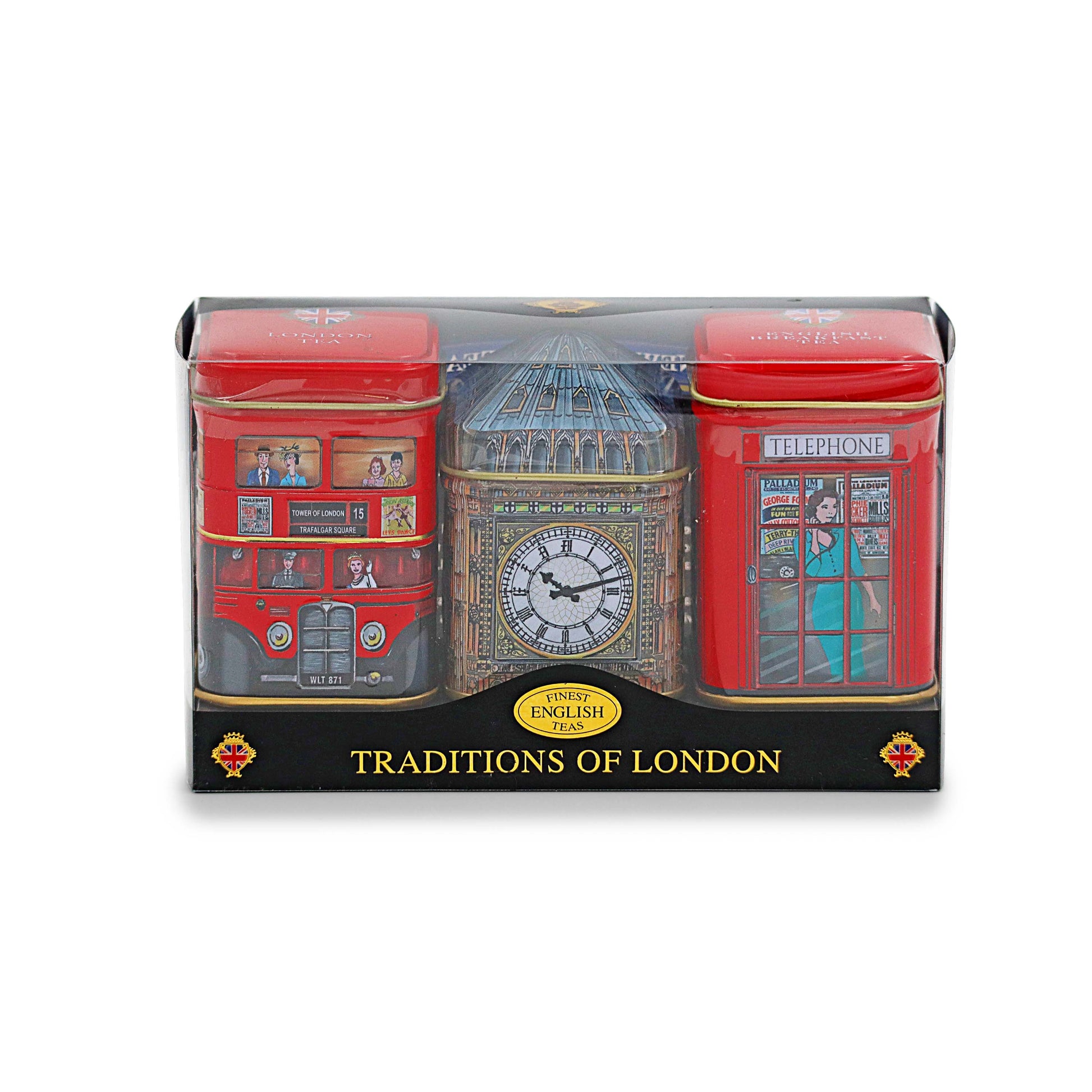 London Souvenir Mini Tea Caddies