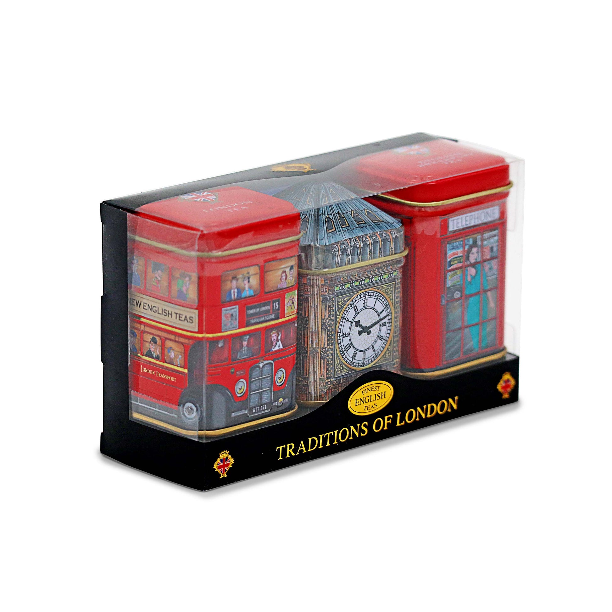 London Souvenir Mini Tea Caddies