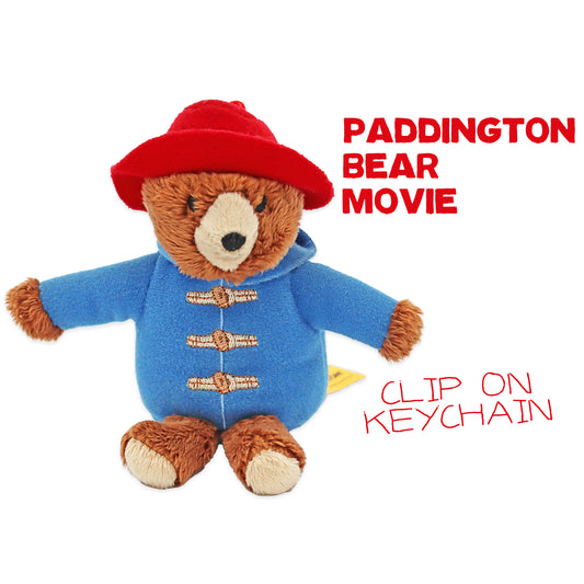 Paddington Bear Clip-On Keychain