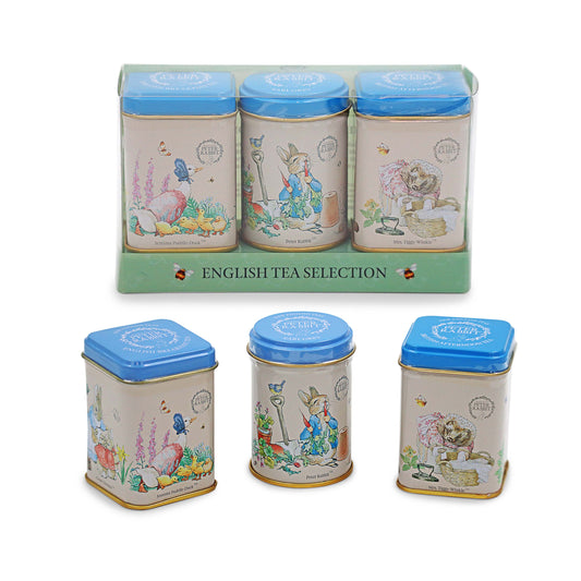 Peter Rabbit mini tea caddy gift set