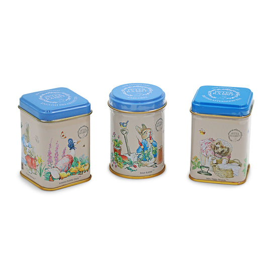 Peter Rabbit mini tea caddy gift set