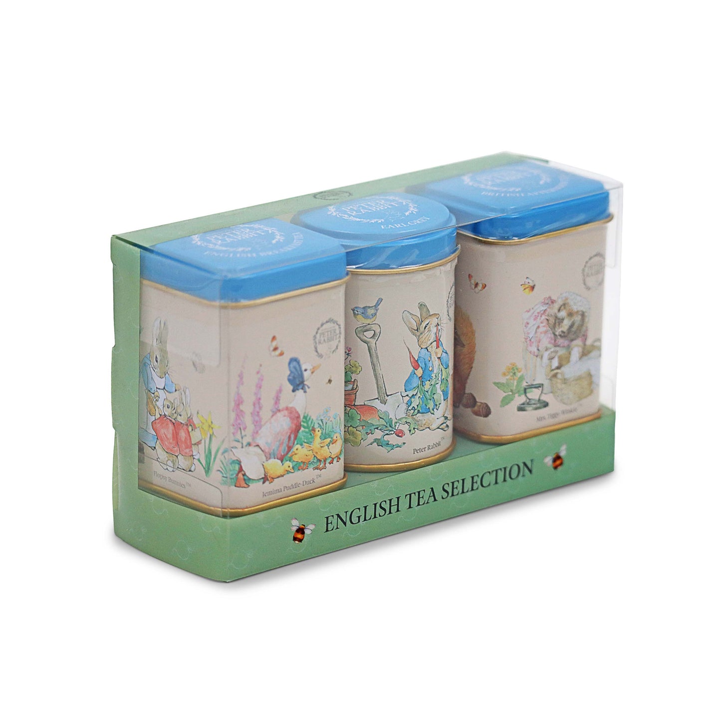 Peter Rabbit mini tea caddy gift set