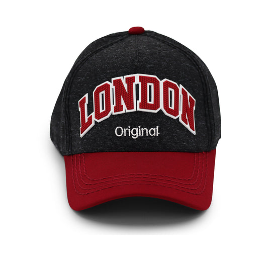 London Original Grey & Red Souvenir Cap