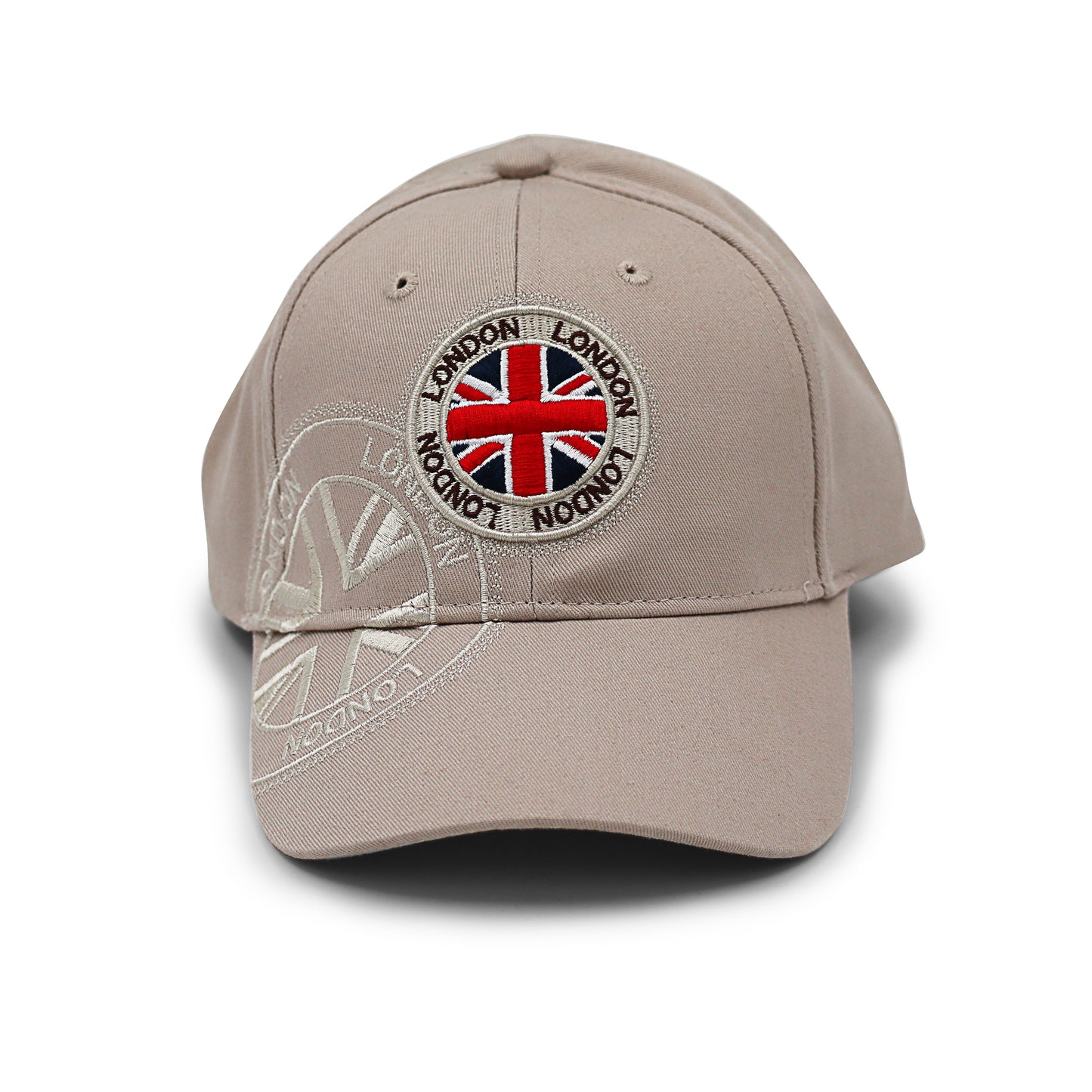 Classic London Cap With Embroidered Union Jack