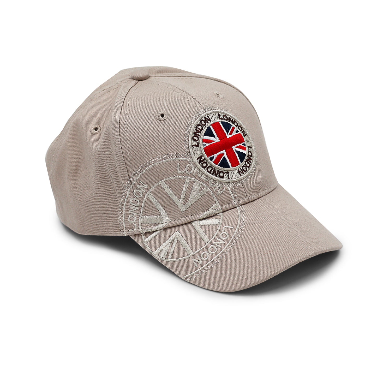 Classic London Cap With Embroidered Union Jack