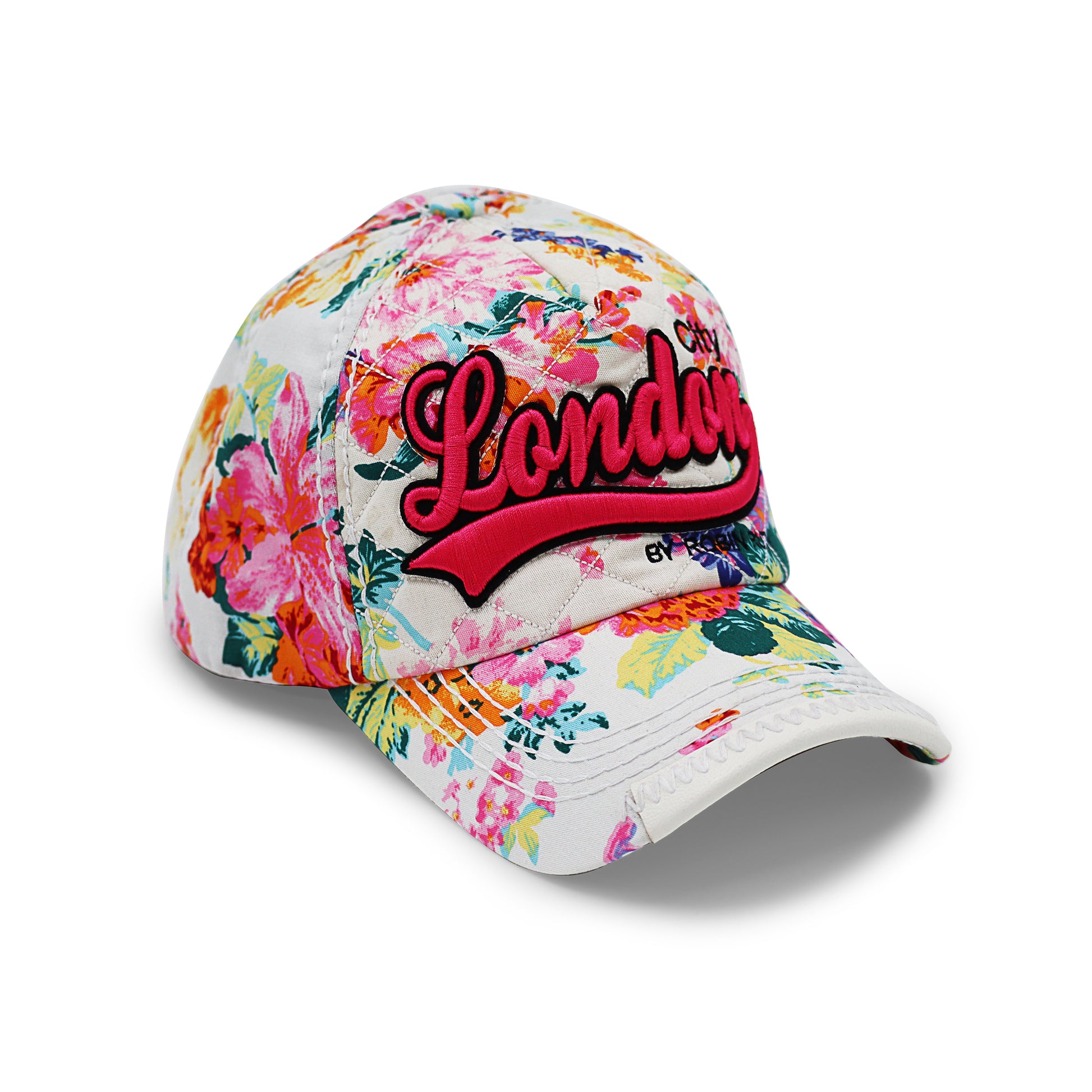 Multi Coloured Floral Cap