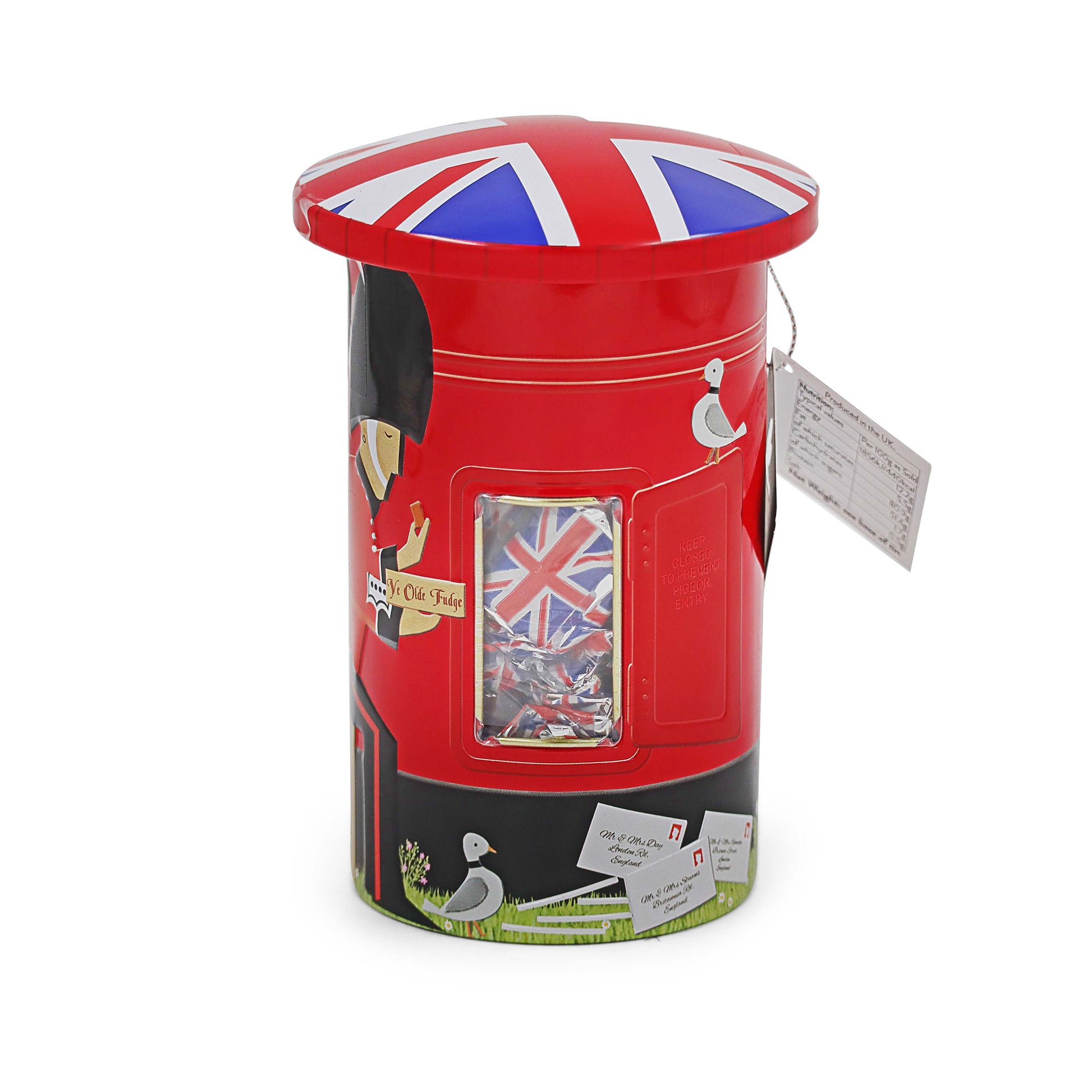 London Souvenir Union Jack Red Post Box Souvenir Vanilla Fudge