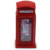 London Souvenir Rustic Tin Ornament of a Telephone Box