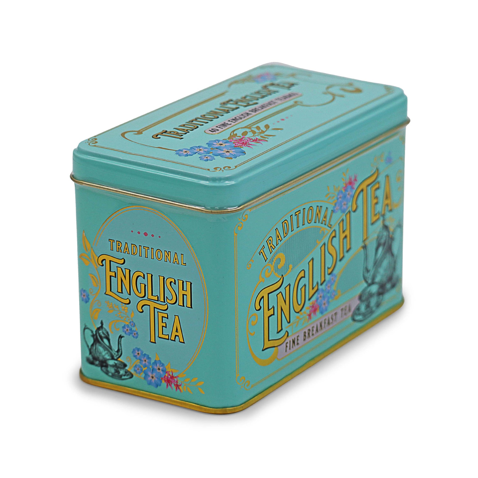 Vintage Victorian Tea Caddy Mint Green
