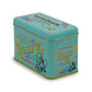 Vintage Victorian Tea Caddy Mint Green