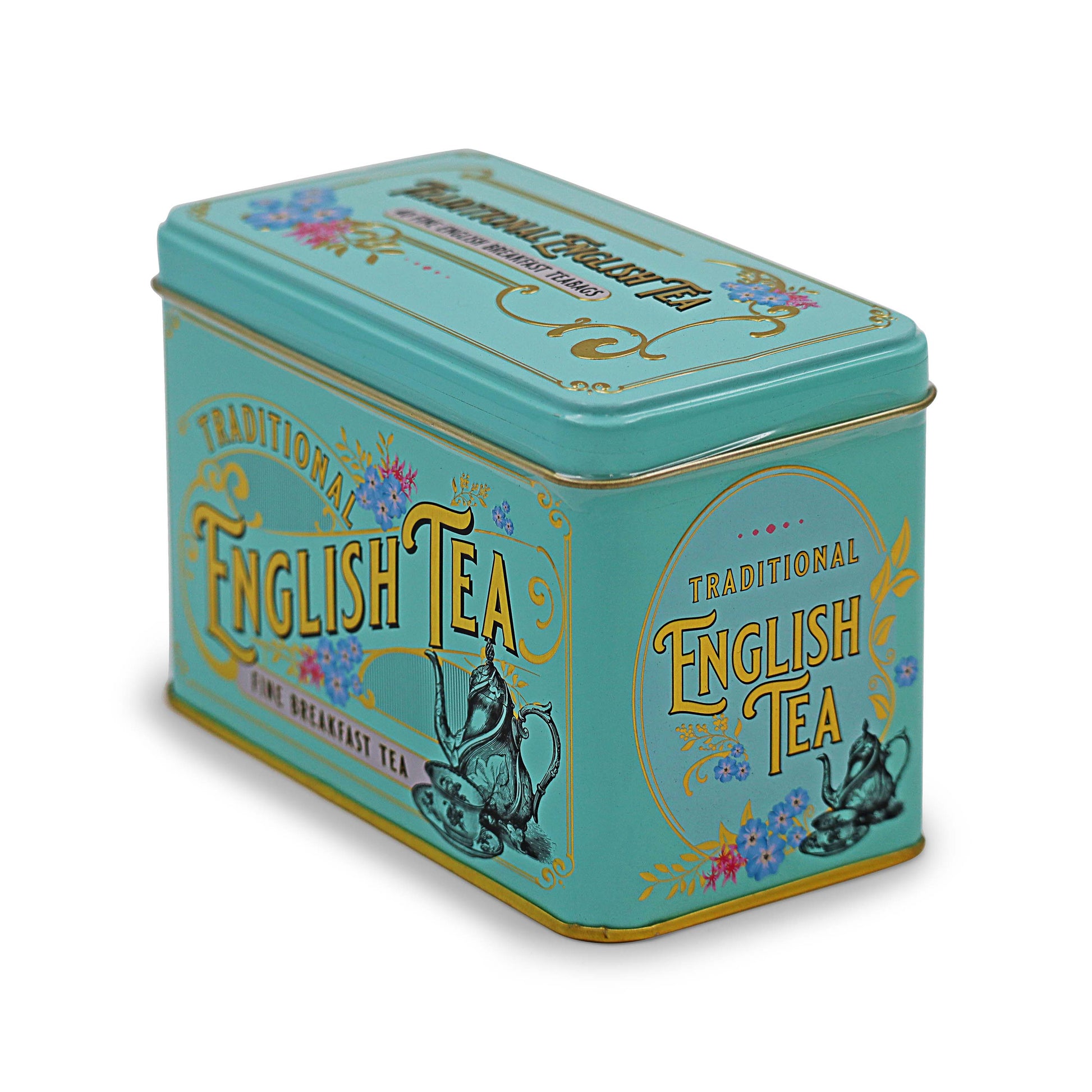 Vintage Victorian Tea Caddy Mint Green