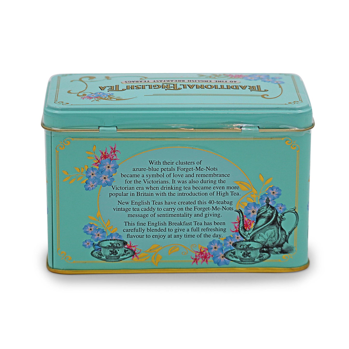 Vintage Victorian Tea Caddy Mint Green