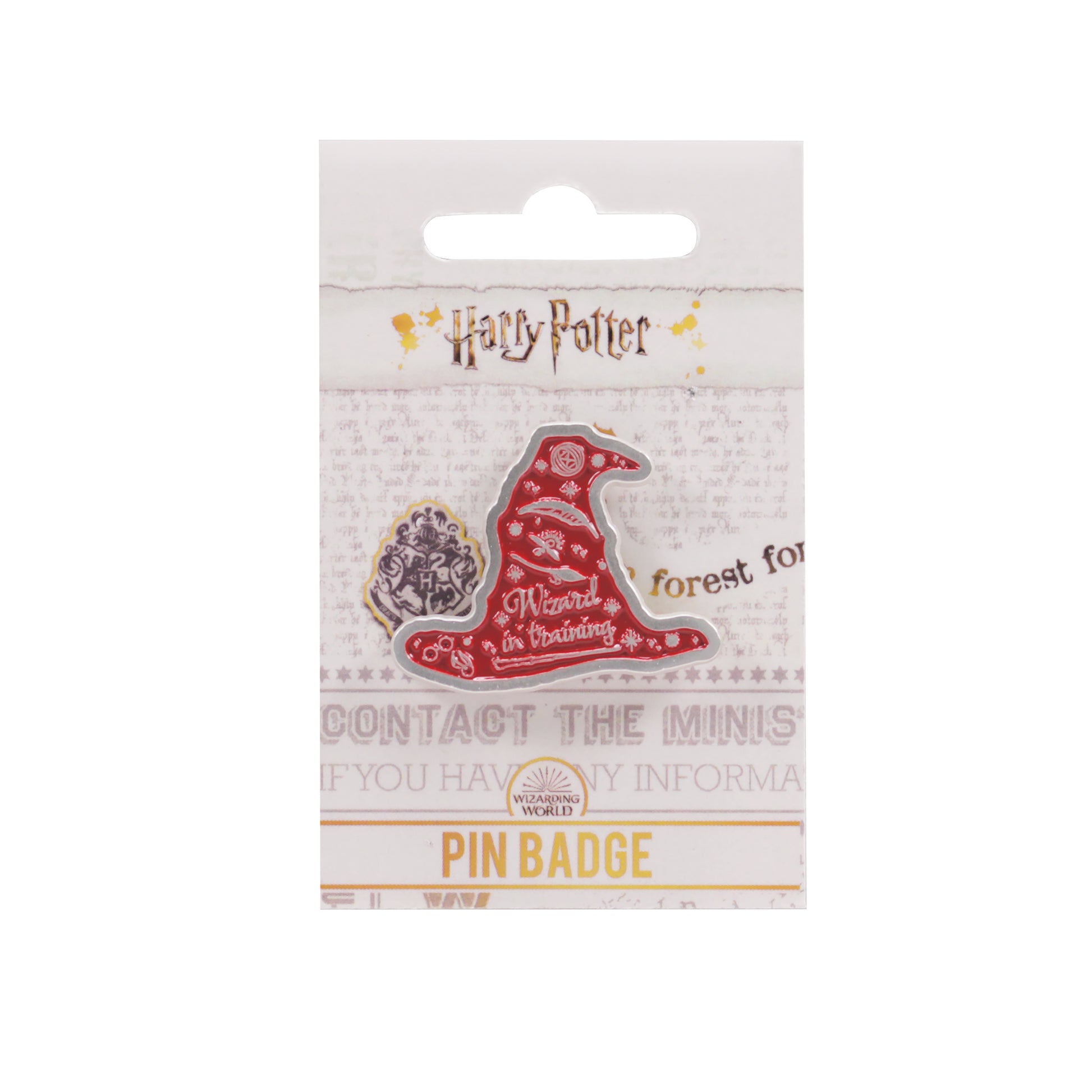 Official Merchandise Harry Potter Enamal Pin Badge Wizard In Training