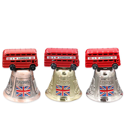 London Red Bus Dinner Bells