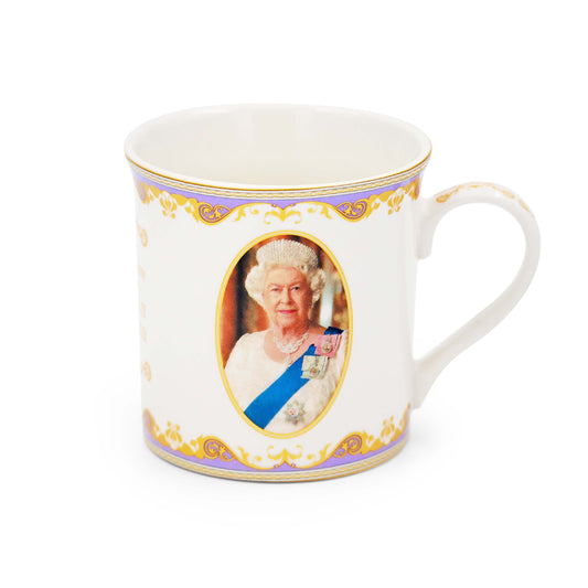 Her Majesty Queen Elizabeth II Commemorative Boxed Mug - London Souvenir Jubilee