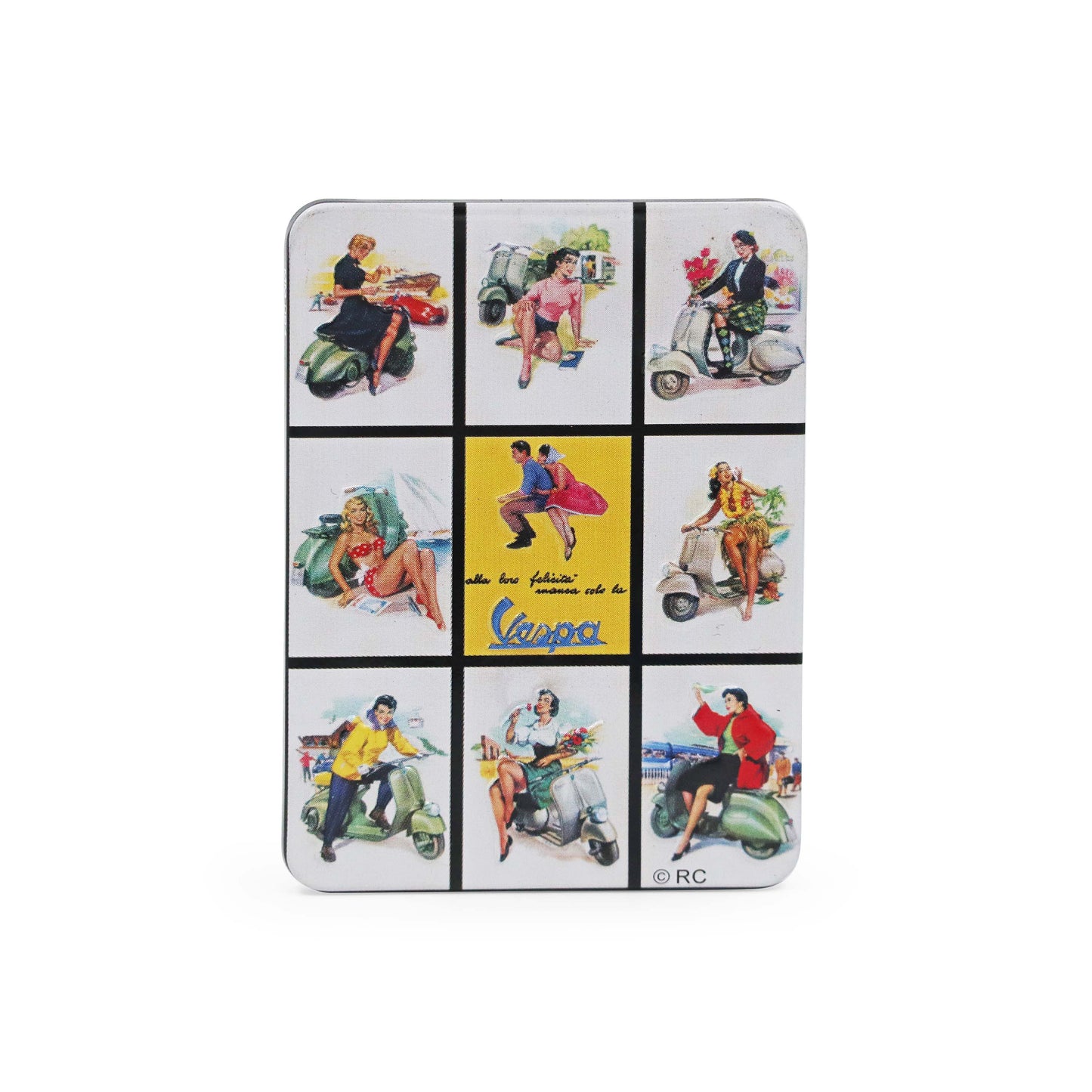 Vespa Motorcycle classic magnet